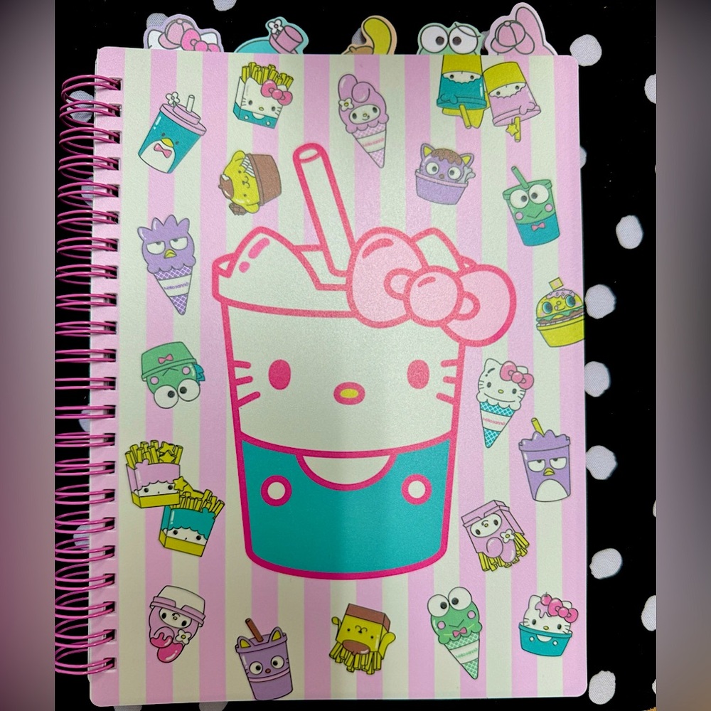 Hello Kitty and Friends spiral notebook